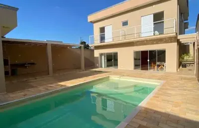 Casa mobiliada para locação no condomínio residencial solaris - boituva/sp