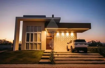 Casa em condomínio fechado com 3 quartos à venda na grp 396, 9, zona rural, garopaba por r$ 2.200.000