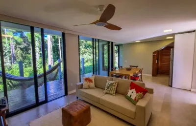 Casa em condomínio fechado com 3 quartos à venda na da barra (grp | 280), 34249, encantada, garopaba por r$ 1.472.000
