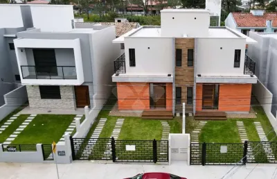 Casa em condomínio fechado com 3 quartos à venda na pinguirito, 1, pinguirito, garopaba por r$ 950.000