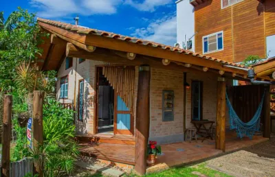 Casa em condomínio fechado com 1 quarto à venda na olavo flores, 183, alto arroio, imbituba por r$ 500.000