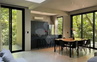 Casa em condomínio fechado com 4 quartos à venda na manoel de amorim, 1, macacu, garopaba por r$ 2.700.000