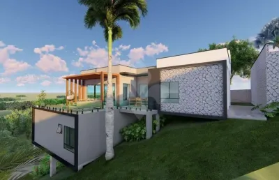 Casa em condomínio fechado com 3 quartos à venda na manuel de amorim, 267, macacu, garopaba por r$ 3.500.000