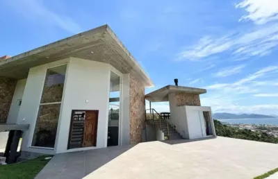 Casa em condomínio fechado com 3 quartos à venda na geral praia da silveira, 110, praia da silveira, garopaba por r$ 5.500.000