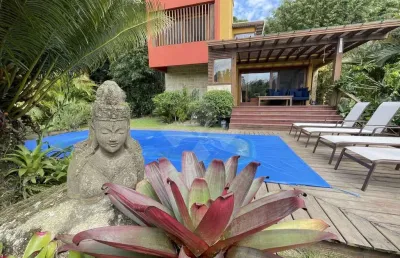 Casa em condomínio fechado com 3 quartos à venda na estrada geral da barra, 192, ibiraquera, imbituba por r$ 1.962.000