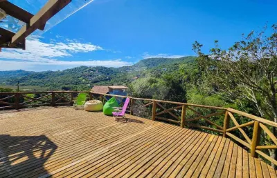 Casa em condomínio fechado com 2 quartos à venda na pmg, 408, capão, garopaba por r$ 1.100.000