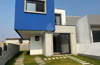 Casa em condomínio fechado com 3 quartos à venda na alvaro e. dos santos, 1, encantada, garopaba por r$ 740.000
