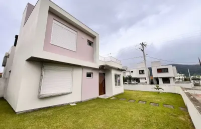 Casa em condomínio fechado com 3 quartos à venda na pedro miguel linhares, 377, areais da palhocinha, garopaba por r$ 880.000