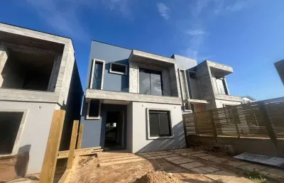 Casa em condomínio fechado com 3 quartos à venda na teonaz israel, 20, ferraz, garopaba por r$ 1.400.000