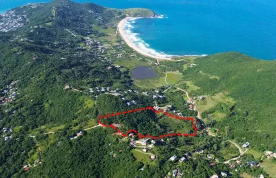 Terreno em condomínio fechado à venda na grp - 110, 1, praia da silveira, garopaba por r$ 13.000.000