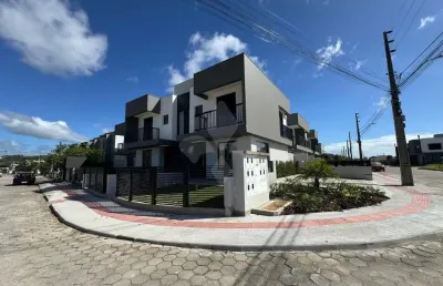 Casa em condomínio fechado com 2 quartos à venda na manoel domingos ferreira, 6, campo duna, garopaba por r$ 680.000