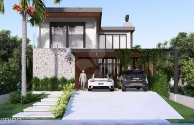 Casa em condomínio fechado com 4 quartos à venda na grp, 396, praia do ouvidor, garopaba por r$ 2.500.000