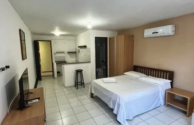 Flat para alugar na Rua Elia Barros, Ponta Negra, Natal