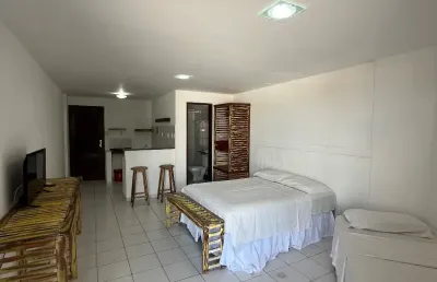 Flat para alugar na Rua Elia Barros, Ponta Negra, Natal