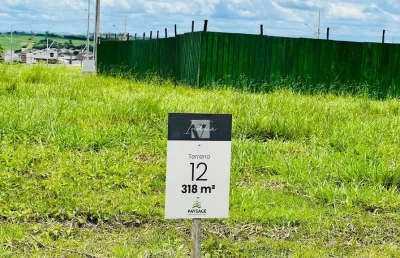 Terreno na primeira rua do condomínio indaiá londrina - 318 metros quadrados