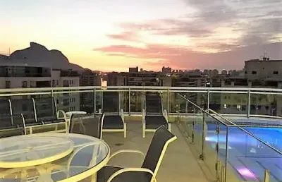 Barra da tijuca península, cobertura cinematográfica