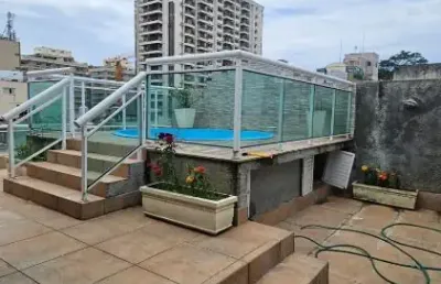 Copacabana cobertura 3 quartos, suíte, piscina, 1 vaga