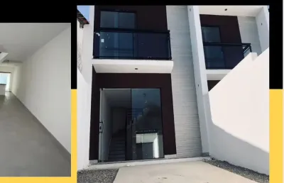 Casa de primeira locação 2qts /duplex , quintal e vaga jardim leticia - campo grande !
