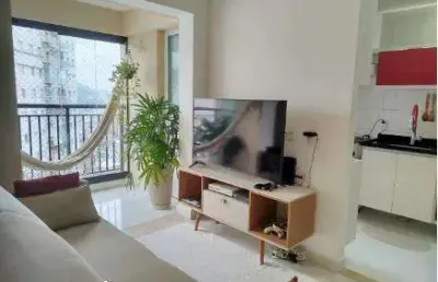 Apartamento para venda em santos, marapé, 2 dormitórios, 1 suíte, 2 banheiros, 1 vaga