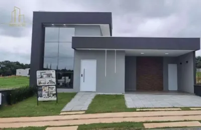 Casa em condomínio fechado à venda no residencial london park com 3 quartos