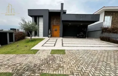 Casa no condomínio portal dos bandeirantes, salto sp, com 3 suítes e piscina