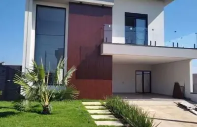 Casa em condomínio fechado à venda no residencial central parque com 3 quartos