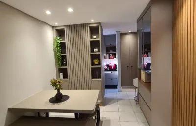 Vendo lindo apartamento no res clube torres do coxipó d