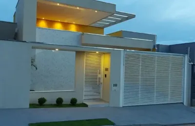 Linda casa residencial nova, no bairro vila madalena, com material diferenciadp, perto da avenida danilo galeazzi, a 100 metros do linhão, próximo ao condomínio amazonas e saída pra talhados e br153.