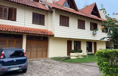 Casa em condomínio fechado com 3 quartos à venda na luis felipe monmanny, 101, espírito santo, porto alegre por r$ 550.000