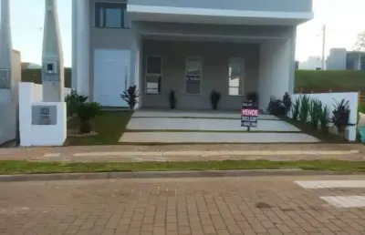 Casa em condomínio fechado com 3 quartos à venda na adão manoel mendes, 289, loteamento jardim timbaúva, gravataí por r$ 499.000
