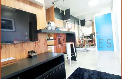 Apartamento à venda, aconchegante, mobiliado, 1 dormitório e 1 vaga, com lazer no melhor da bela vi