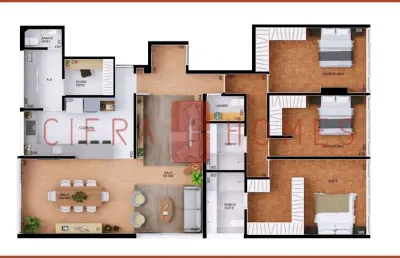 Apartamento à venda, 175 m², 01 vaga, santa cecília, são paulo, sp