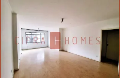 Apartamento para venda e locação, com 110m2, 2 dormitórios, 1 vaga de garagem, em rua tranquila no