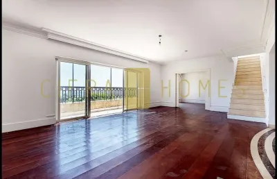 Cobertura duplex maravilhosa à venda de 525 m², 4 suítes, 6 vagas de garagem, no melhor do alto de