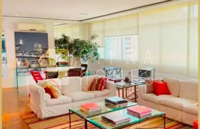 Apartamento para locação, sofisticado, 190 m², 2 vagas, no melhor do itaim bibi