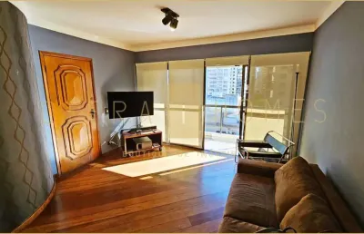 Apartamento mobiliado com 3 suítes e varanda ampla em localização privilegiada no itaim.