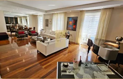 Apartamento reformado com 3 dormitórios, suíte máster e ilha gourmet nos jardins