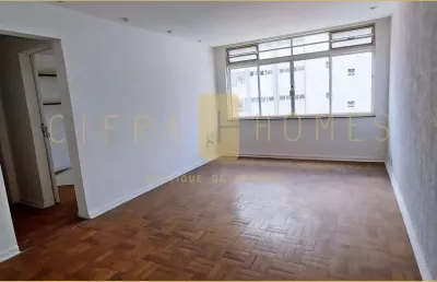 Apartamento à venda, 90 m², andar alto, 2 quartos, no melhor do jardim paulista