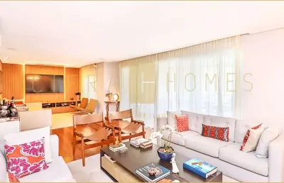 Luxuoso apto 226m², 3 suítes, varanda gourmet com 4 vagas e lazer completo.