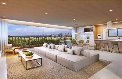 Lançamento: apartamentos à venda com 128m² e 166m², 2 a 3 suítes e coberturas duplex de 252m² e 325