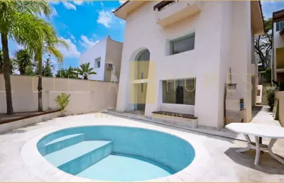 Casa duplex de luxo toda reformada à venda, com 4 dormitórios no morumbi