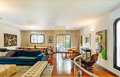 Duplex exclusivo, à venda, com 375 m², 4 suítes, varandas, 6 vagas e lazer completo no jardim améri