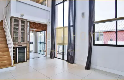 Apartamento de 184 m² com 3 suítes, pé-direito duplo e vista aberta na vila mariana
