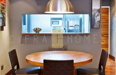 Apartamento 98m² com vaga e mobília inclusa, muita praticidade no itaim bibi
