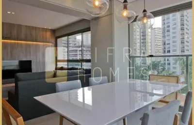 Apartamento para venda, mobiliado, 2 quartos (1 suíte), 1 vaga, no jd. américa