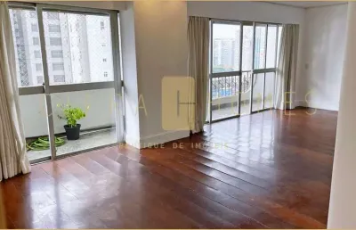 Apartamento para locação, iluminado, 200 m², 3 suítes, 3 vagas, melhor de moema
