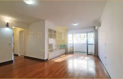 Apartamento para locação, 94m², duas suítes, sacadas, duas vagas e lazer completo na vila olímpia,
