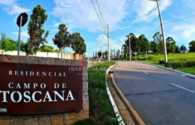 Terreno 857² à venda, condomínio campo de toscana, vinhedo, sp.