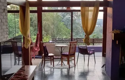 Linda casa estilo rústico à venda, condomínio vale da santa fé, vinhedo-sp