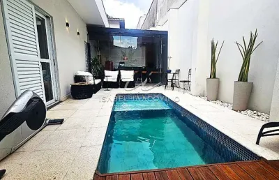 Casa térrea, piscina, à venda, condomínio terras de são francisco, vinhedo, sp